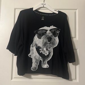 Offline By Aerie cropped oversized tee